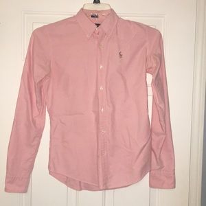 Pink Ralph Lauren Button Down